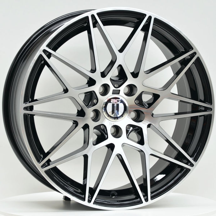 GT 20 Inch Staggered M3/M4 F80/F82/F83 Black Machined