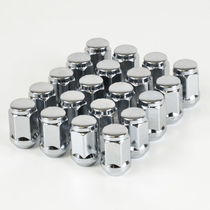 20 x WHEEL LUG NUT 12x1.5 33MM, CHROME, Wheel Dealer - Wheel Dealer