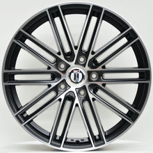 Load image into Gallery viewer, PGT 20 Inch Staggered Black Machined - Panamera
