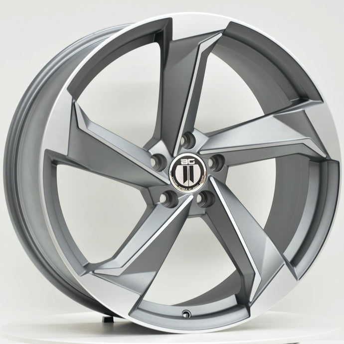 ROT2 20x9 ET42 5/112 Grey Machined