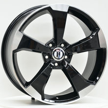 Load image into Gallery viewer, RS3 19x8.5 ET45 5/112 Black Machined
