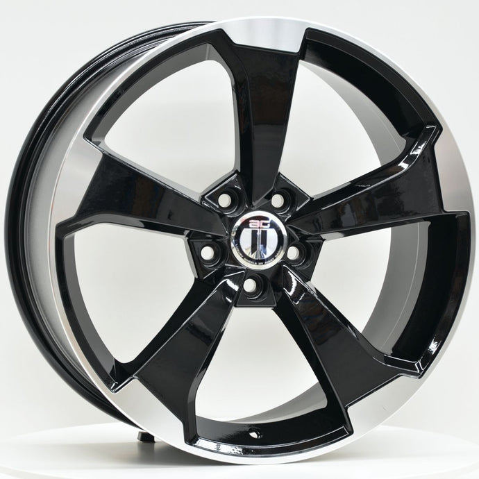RS3 19x8.5 ET45 5/112 Black Machined