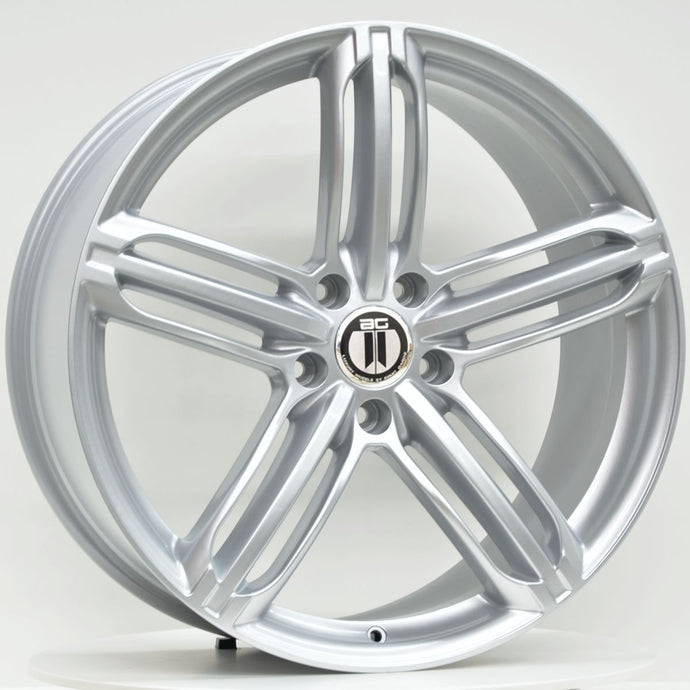 RS6 22x9.5 ET48 5/130 Bright Silver