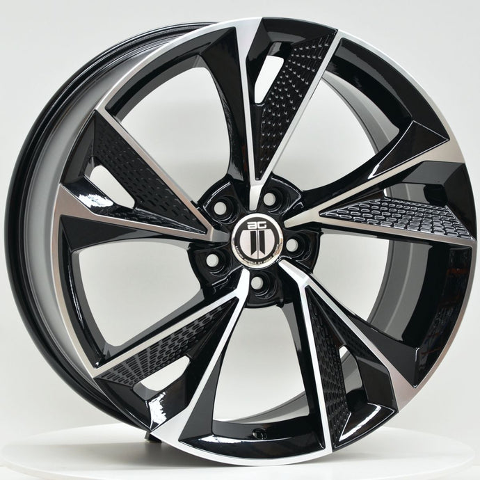 FANTOM 20x9 ET35 5/112 Black Machined