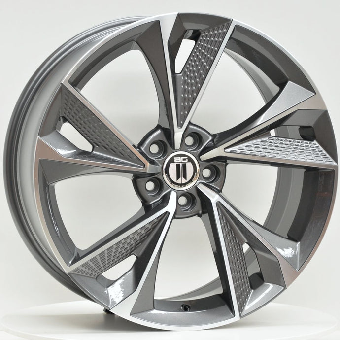FANTOM 20x9 ET42 5/112 Grey Machined