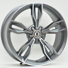 Load image into Gallery viewer, EDGE 19x8 ET45 5/112 Grey Machined
