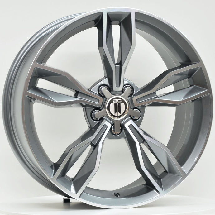 EDGE 19x8 ET45 5/112 Grey Machined