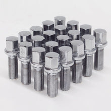 Load image into Gallery viewer, WHEEL LUG BOLTS 15x1.25 27mm Ball Type Chrome
