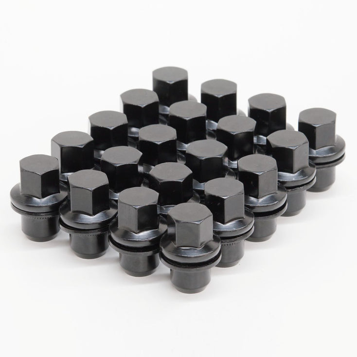 Load image into Gallery viewer, WHEEL LUG NUT RANGE ROVER 14x1.5 Black